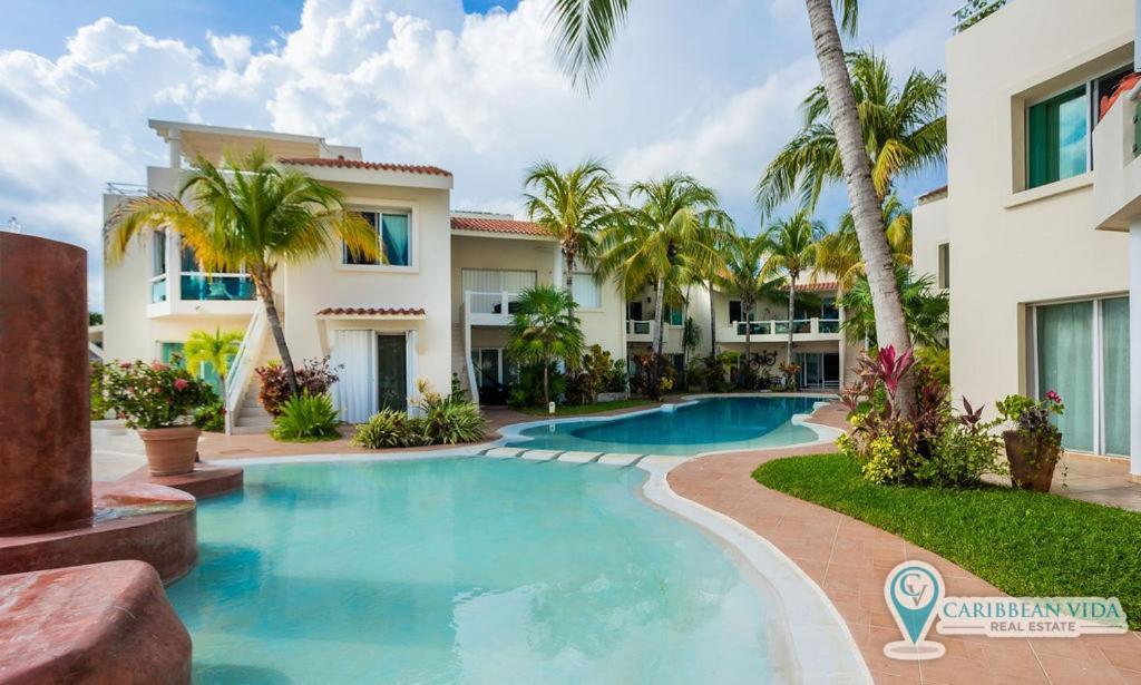 Stunning Large Remodeled Penthouse-Big Canal Views Puerto Aventuras Exterior photo