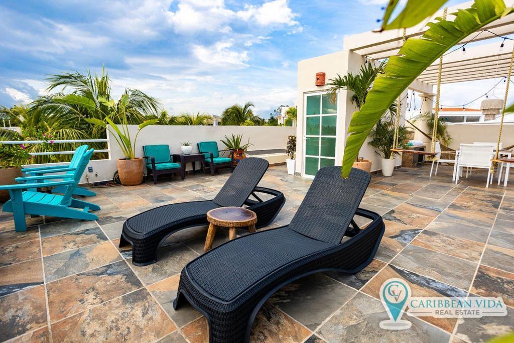Stunning Large Remodeled Penthouse-Big Canal Views Puerto Aventuras Exterior photo